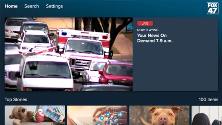 FOX 47 android App screenshot 2
